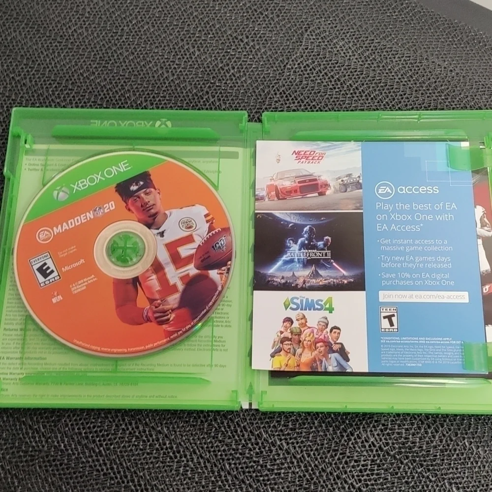 XBOX ONE Madden 2020 EA Sports